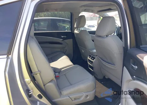 2014 Acura Mdx Technology Package from USA, damaged, VIN 5FRYD4H49EB008286